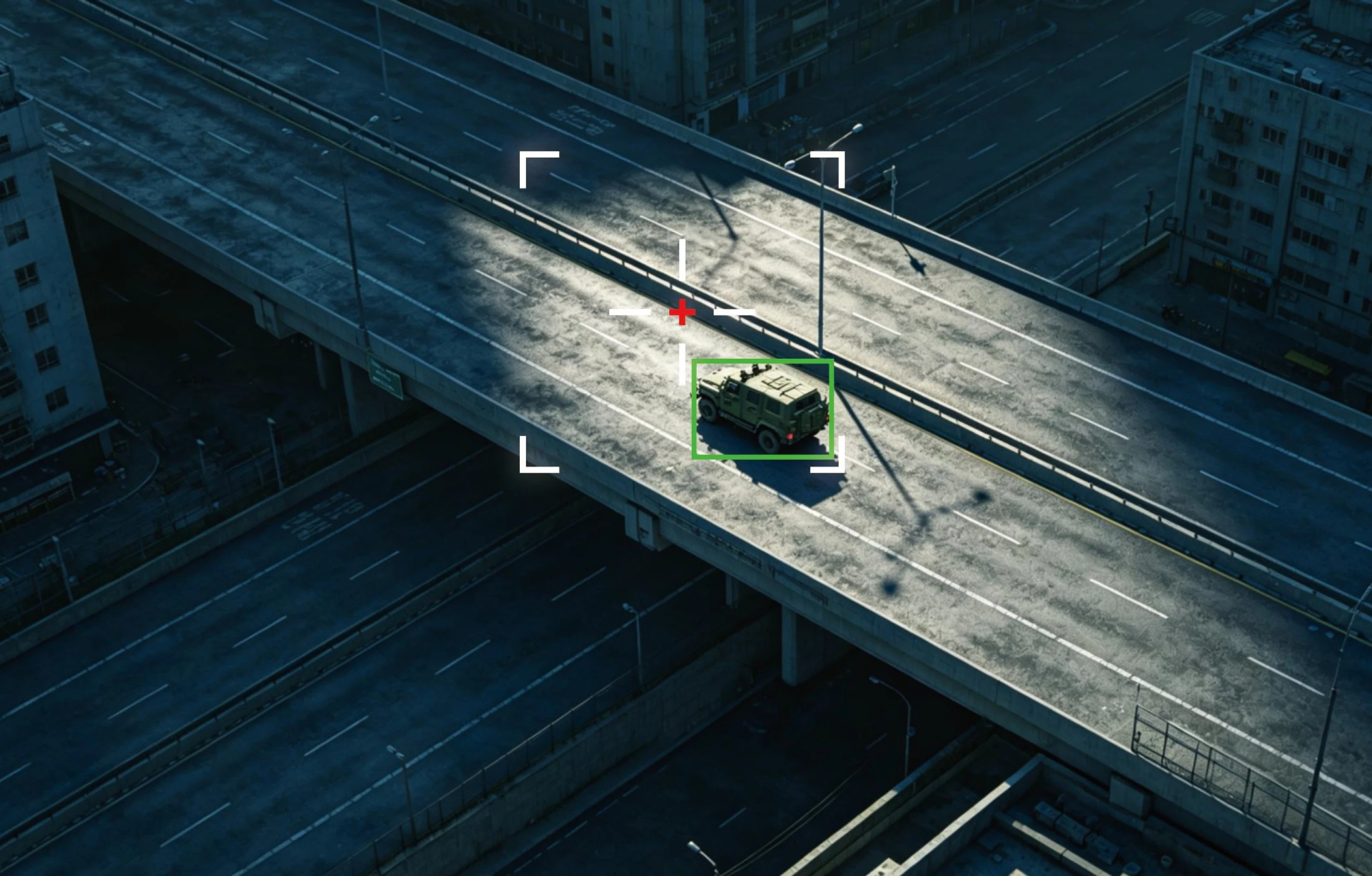AI FC V1 smart target lock demonstration for vehicles and characters