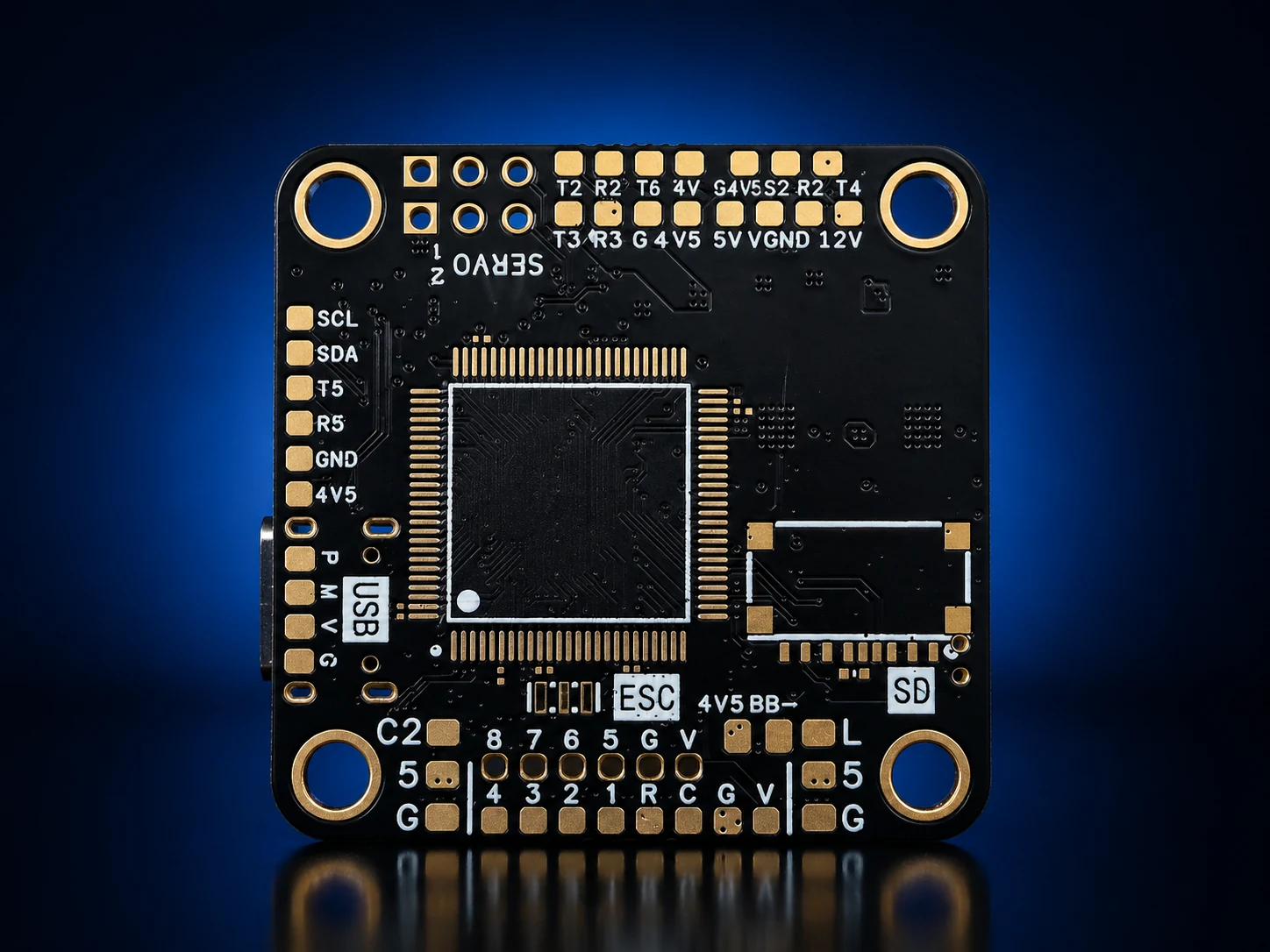 F405/407 Standard FC back view